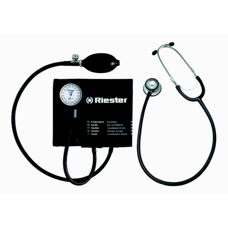 RIESTER - Tensiómetro Aneroide Y Estetoscopio Riester