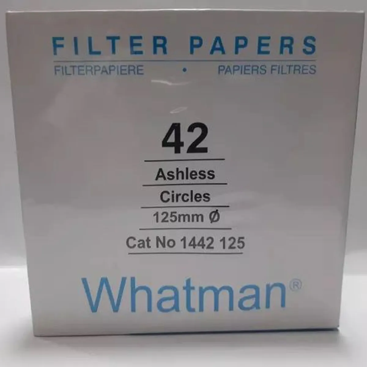 GENERICO - PAPEL FILTRO WHATMAN 42   CAJA X 100 UNIDADES