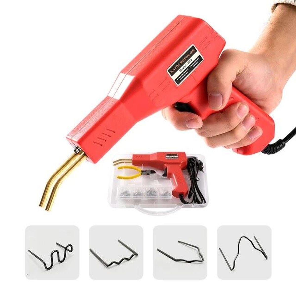 OEM - Pistola de Soldar Soldadura para todo Tipo de Plásticos 80Watts