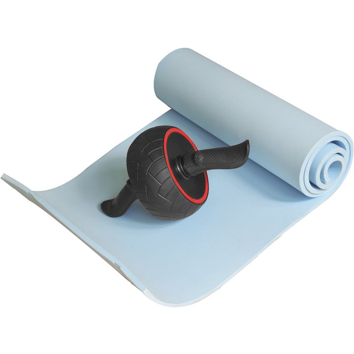 GENERICO - Rueda Abdominal Carver  + Colchoneta Matt Yoga 10mm
