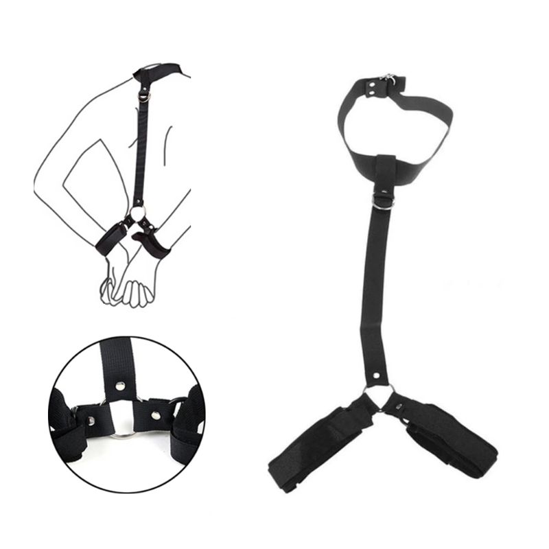 GENERICO - Esposas de cuello y manos amarrar - Bondage