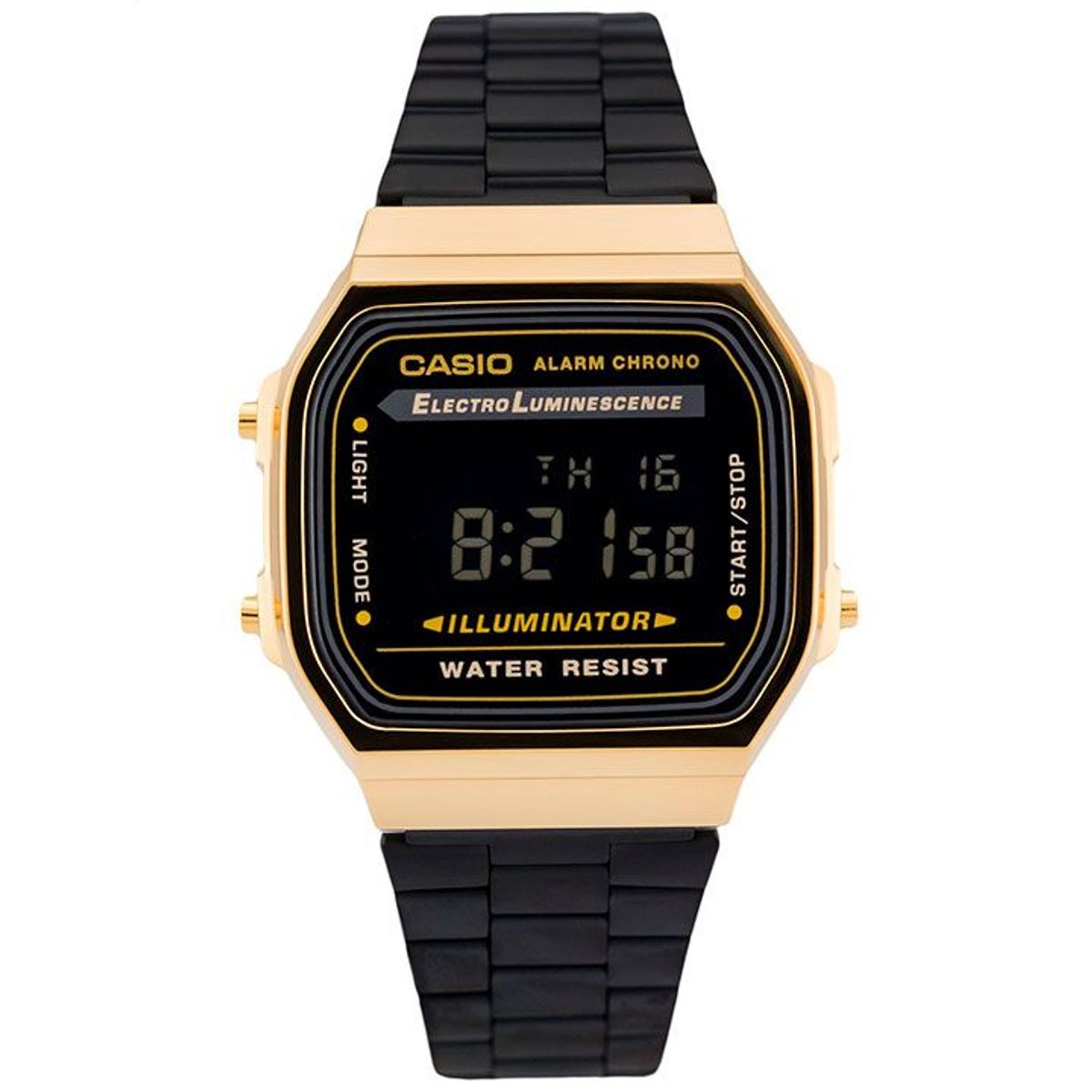 CASIO - Reloj Casio A168WEGB-1B Digital