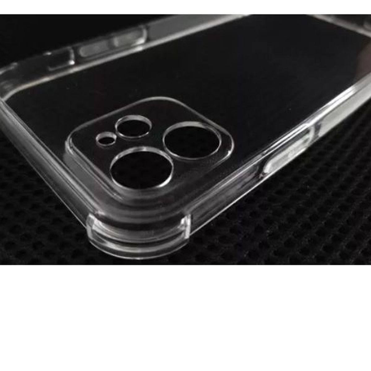 GENERICO - CASE FUNDA PARA IPHONE 12 - ANTISHOCK TRANSPARENTE