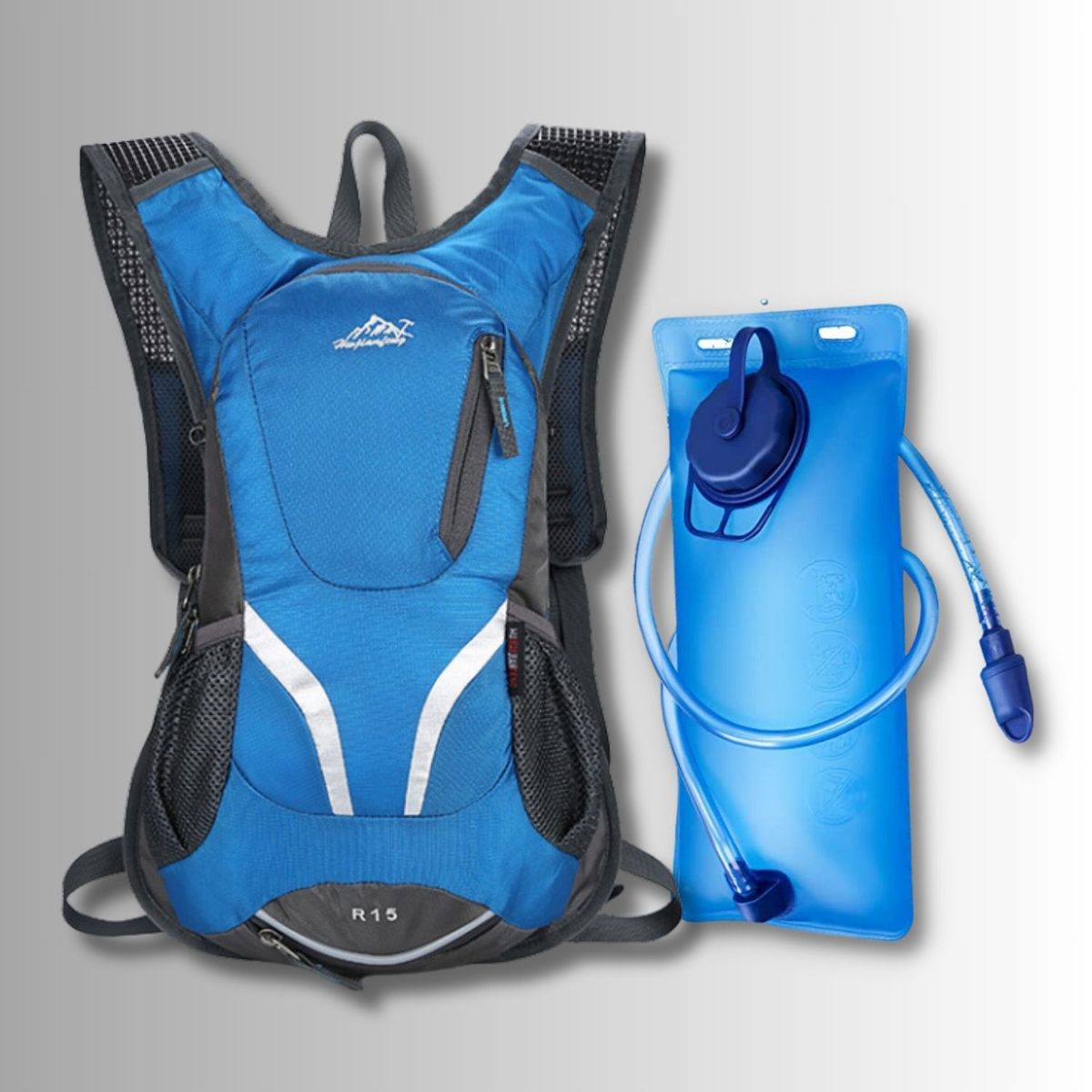 GENERICO - Mochila deportiva con bolsa de agua para Hidratación