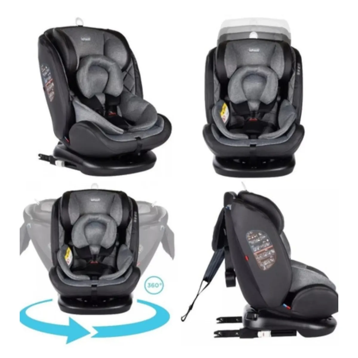 INFANTI - Asiento de Auto Deluxe Infanti con Isofix Blas