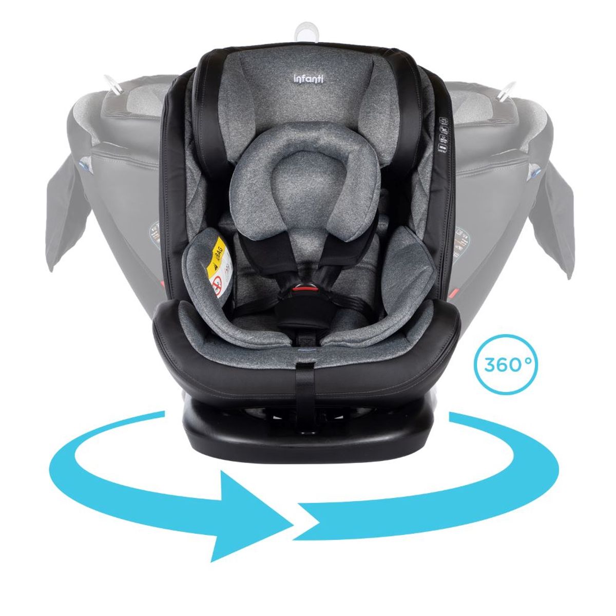INFANTI - Asiento de Auto Deluxe Infanti con Isofix Blas