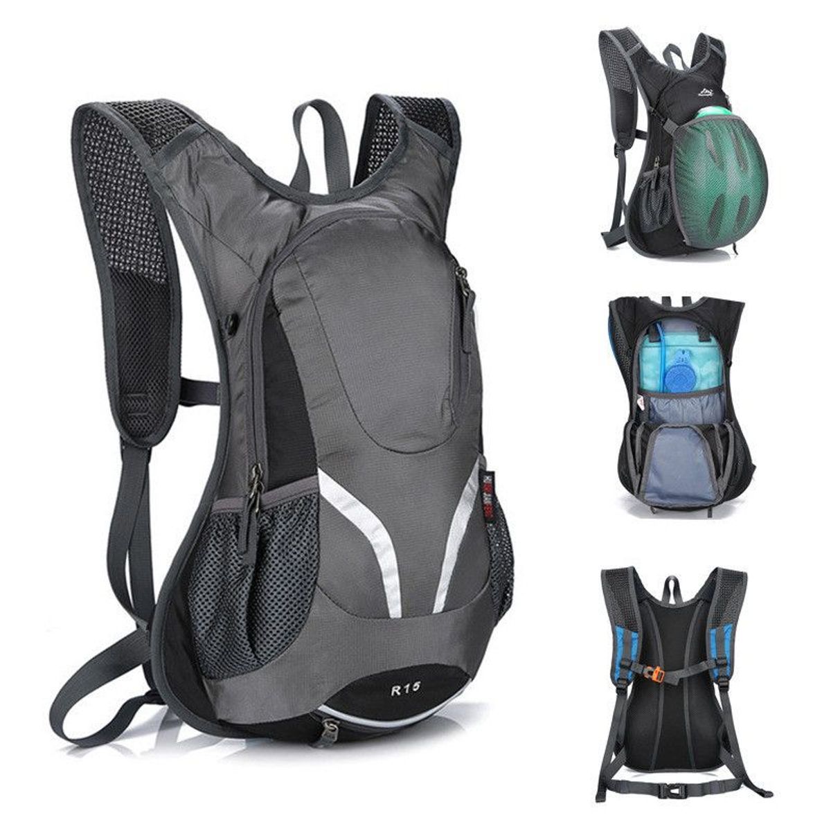 GENERICO - Mochila deportiva con bolsa de agua para Hidratación