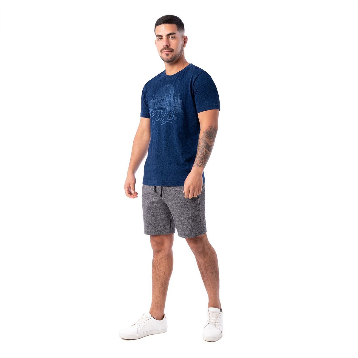 PIONIER - Short French Terry Hombre Basicshort_S