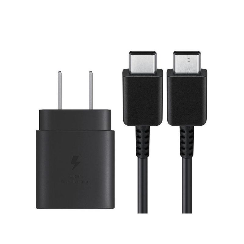 GENERICO - CARGADOR OEM 25W SUPER CARGA RAPIDA S20 Pro S21 COPIA