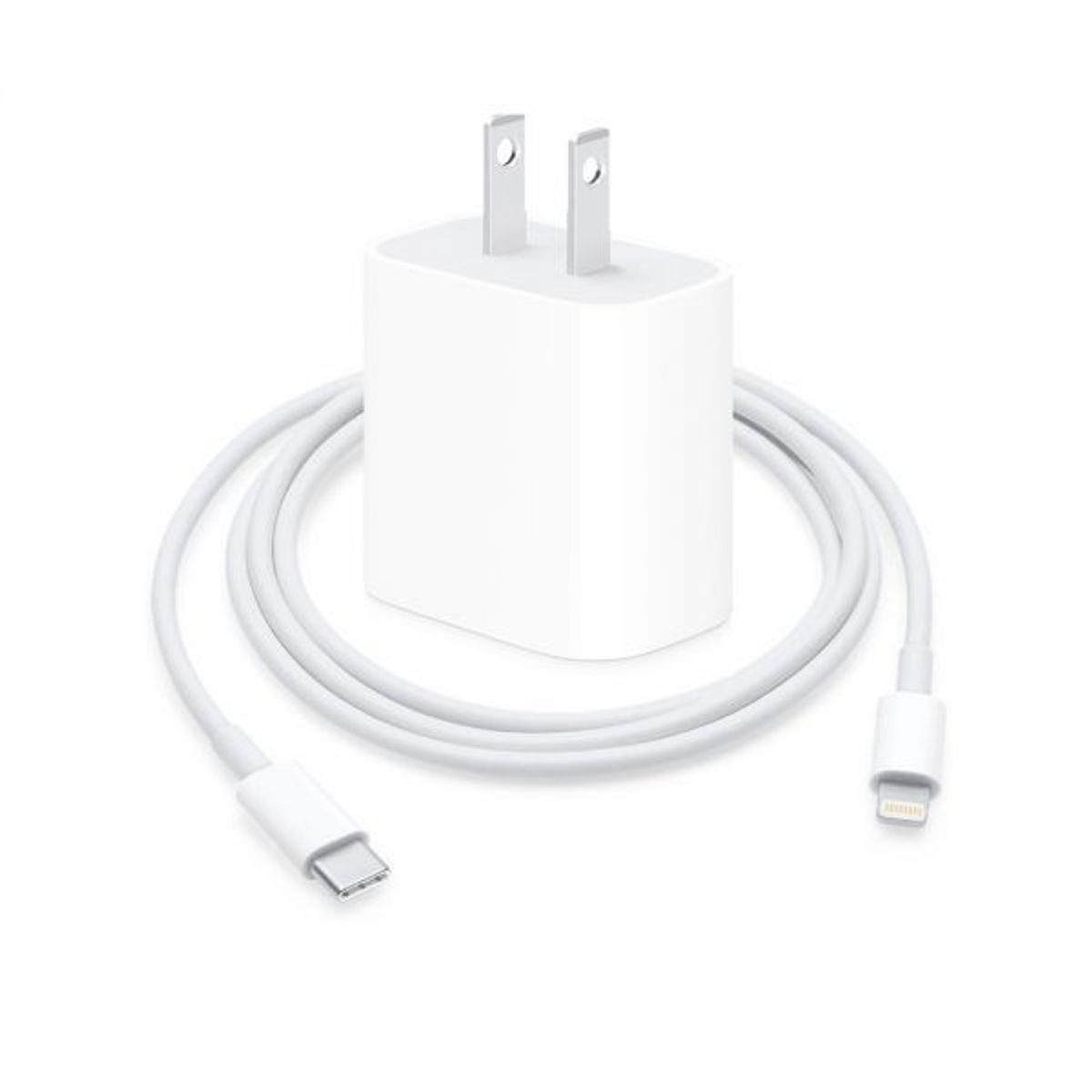 APPLE - Cargador Apple 20W Original Carga Rápida Certificado