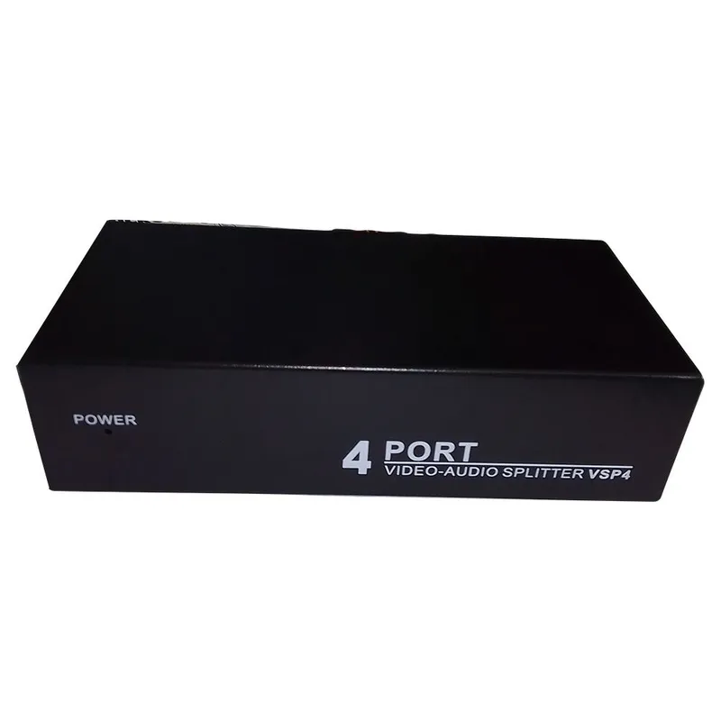 AMERICAN NET - SPLITTER Audio/video RCA - 1 Entrada AV a 4 Salidas