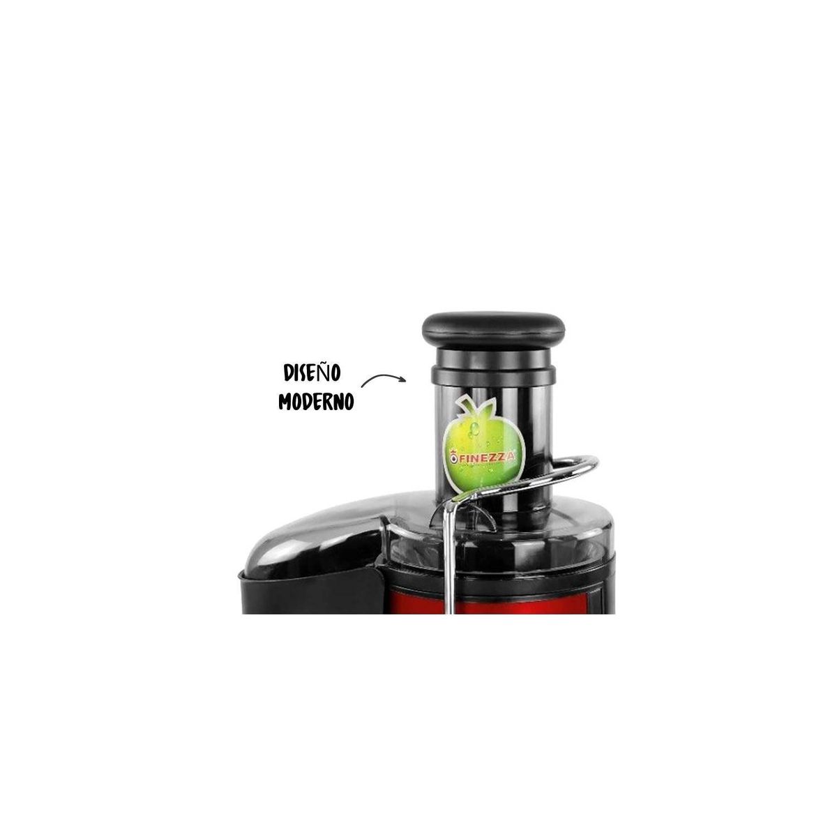 FINEZZA - Extractor De Jugos Finezza FZ-6098EX Rojo