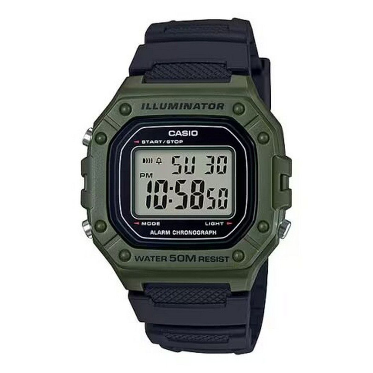 CASIO - Reloj Casio Digital W-218H-3AVDF Hombre
