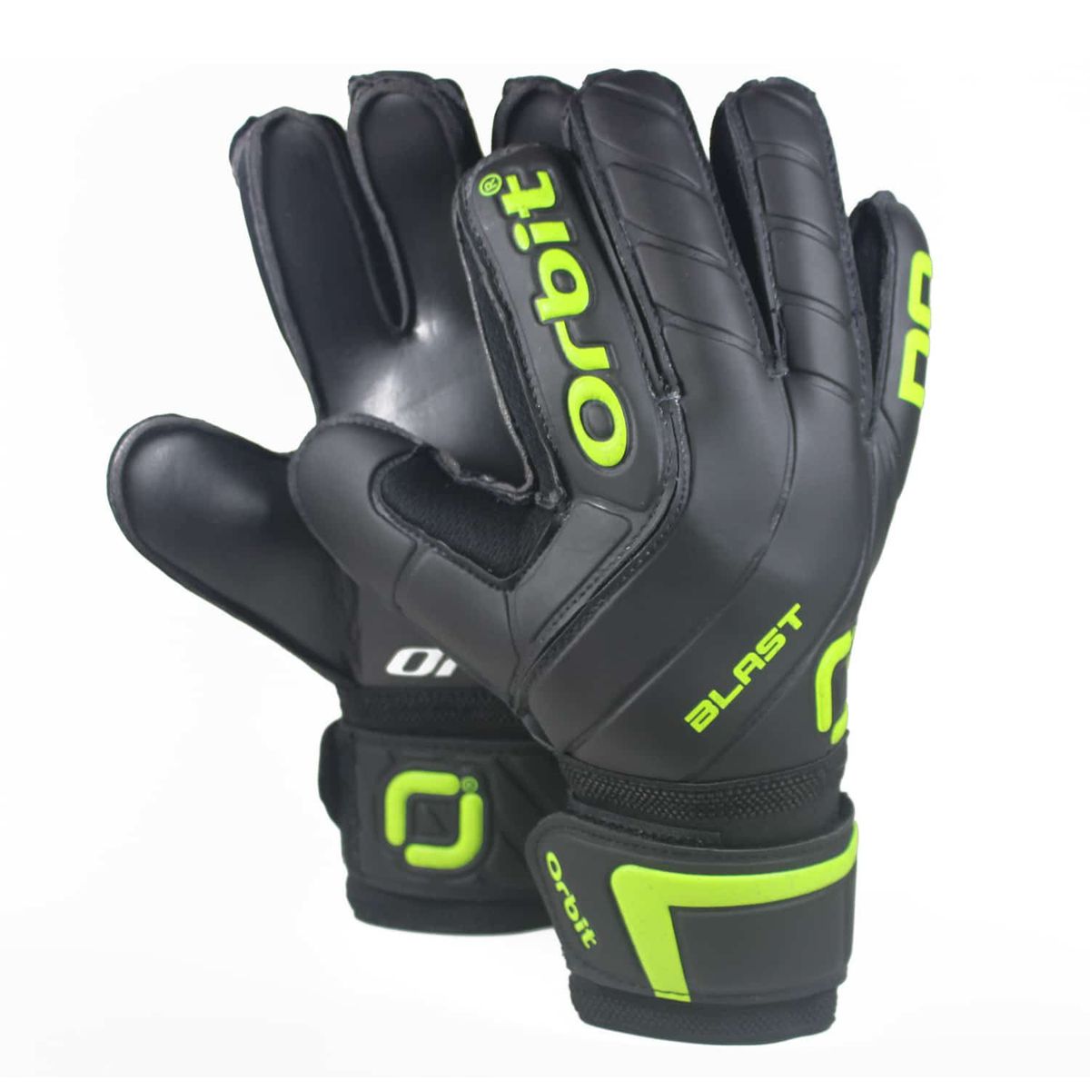 ORBIT - Guantes de Arquero Fútbol Orbit Blast Negro - Amarillo