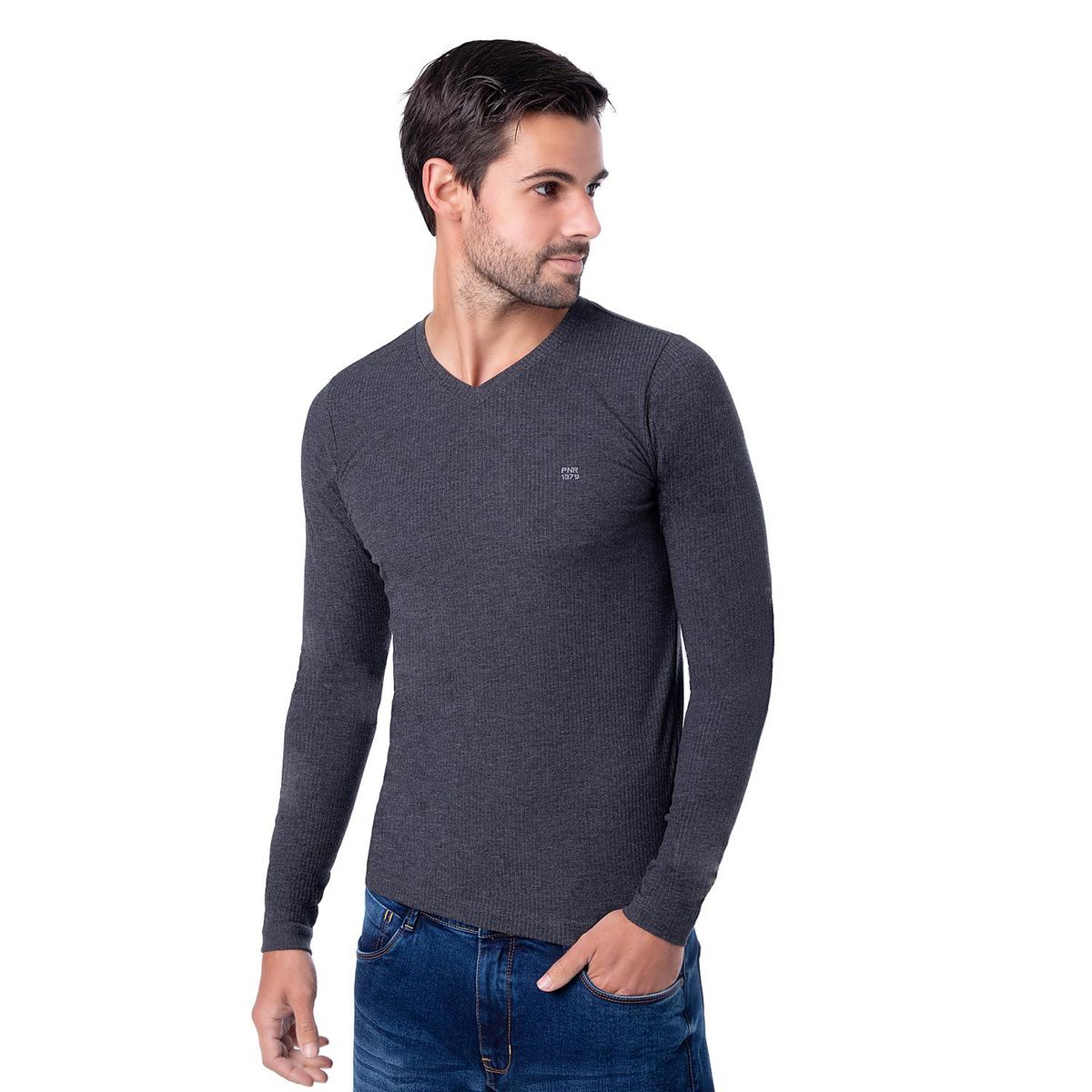 PIONIER - Polo Moda Rib Lycrado Hombre Rusbet Pionier
