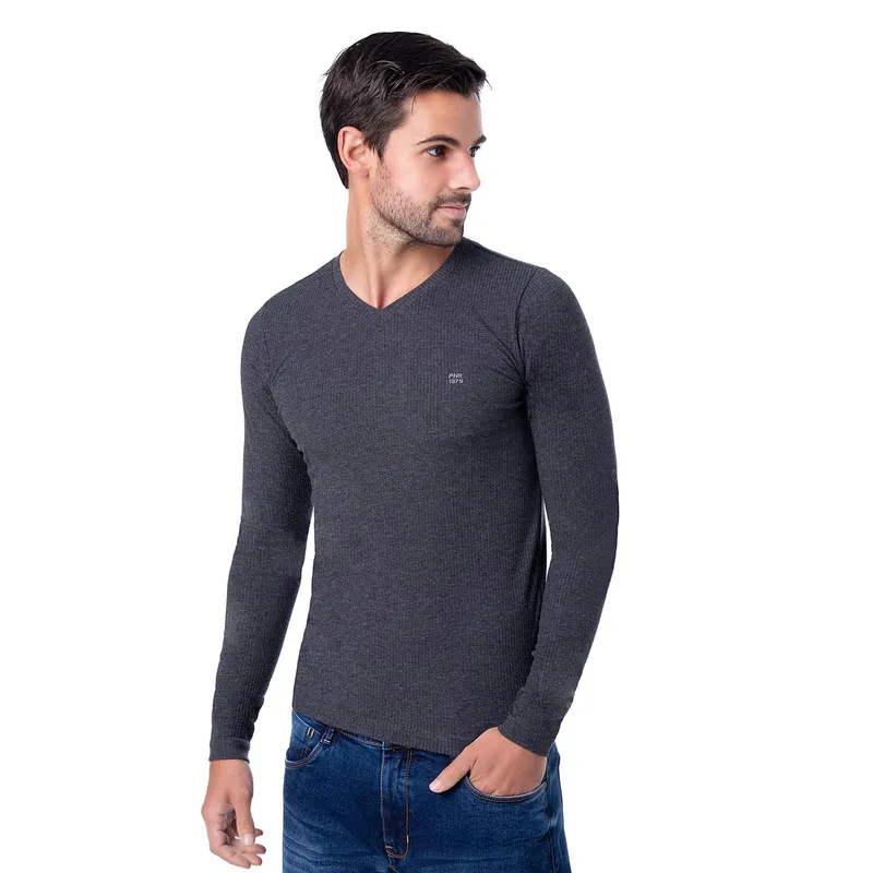PIONIER - Polo Moda Rib Lycrado Hombre Rusbet Pionier