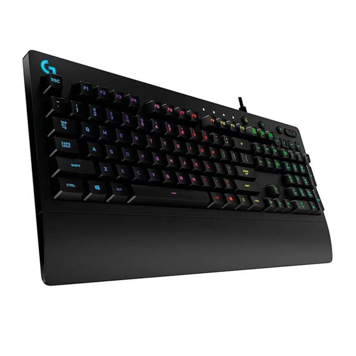 LOGITECH - TECLADO LOGITECH G213 PRODIGY RGB GAMING CON CABLE NEGRO