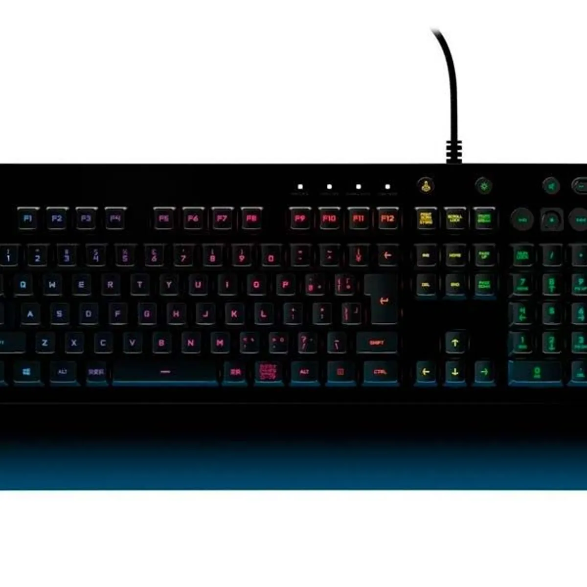 LOGITECH - TECLADO LOGITECH G213 PRODIGY RGB GAMING CON CABLE NEGRO