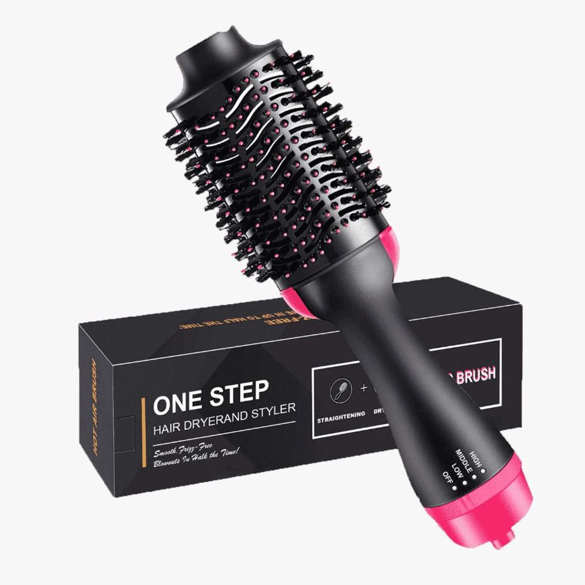 GENERICO - Peine Cepillo Secador 3 en 1 para Cabello