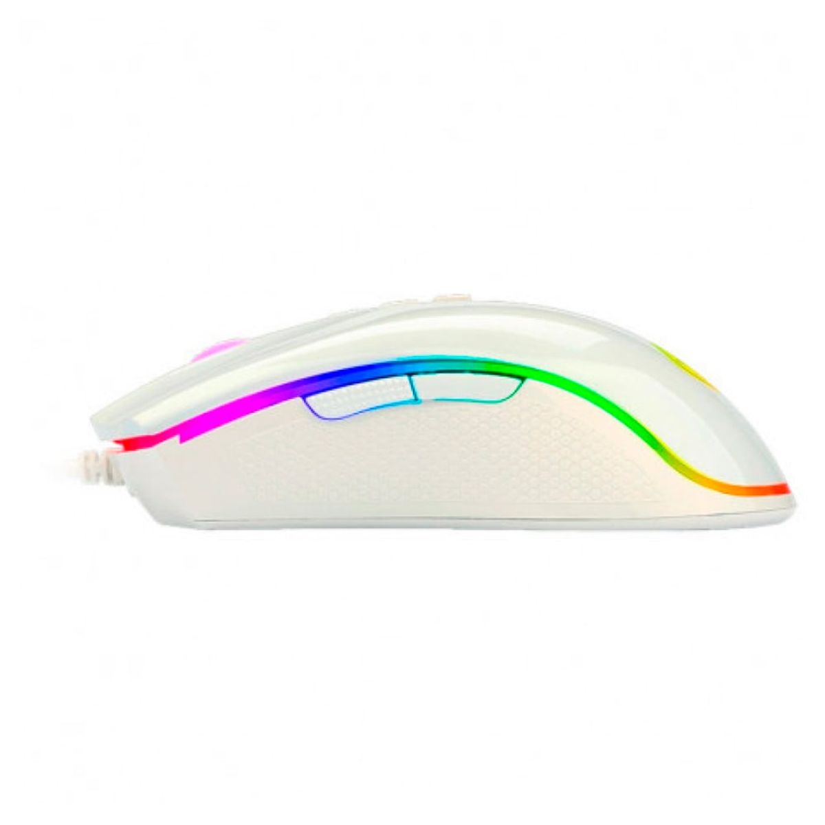 REDRAGON - Mouse REDRAGON Cobra M711W White RGB 10000 DPI 8 Botones USB