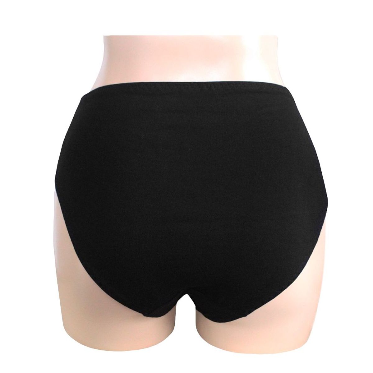 Peter Pan - Trusa Algodón Lycrado con Blonda Peter Pan Negro