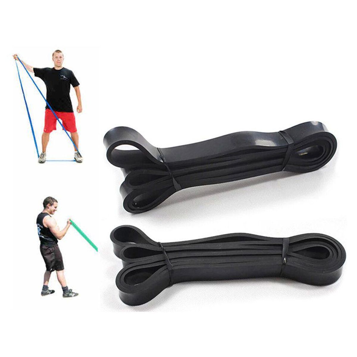 HOLGU - Banda Elástica De Resistencia Crossfit 1m x 25cm Ancho