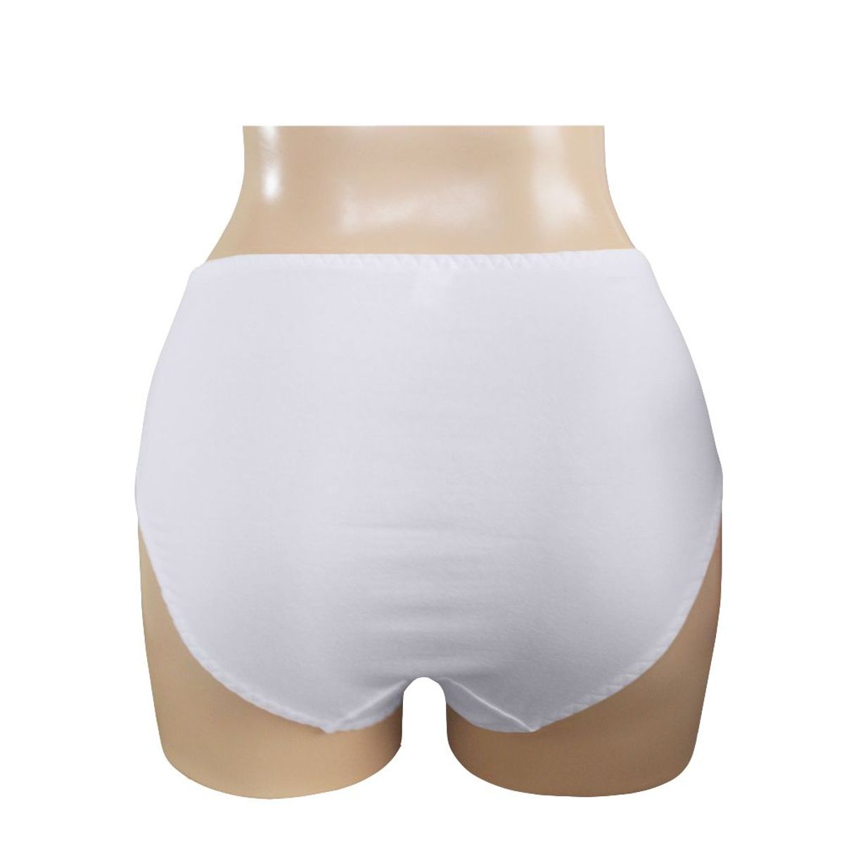 Peter Pan - Trusa Algodón Lycrado con Blonda Peter Pan Blanco