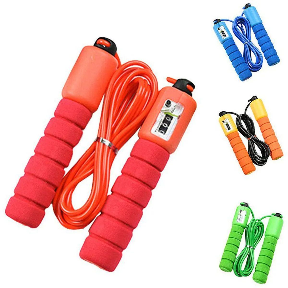 GENERICO - Salta Soga + 2 Pesas Mancuernas 2kg