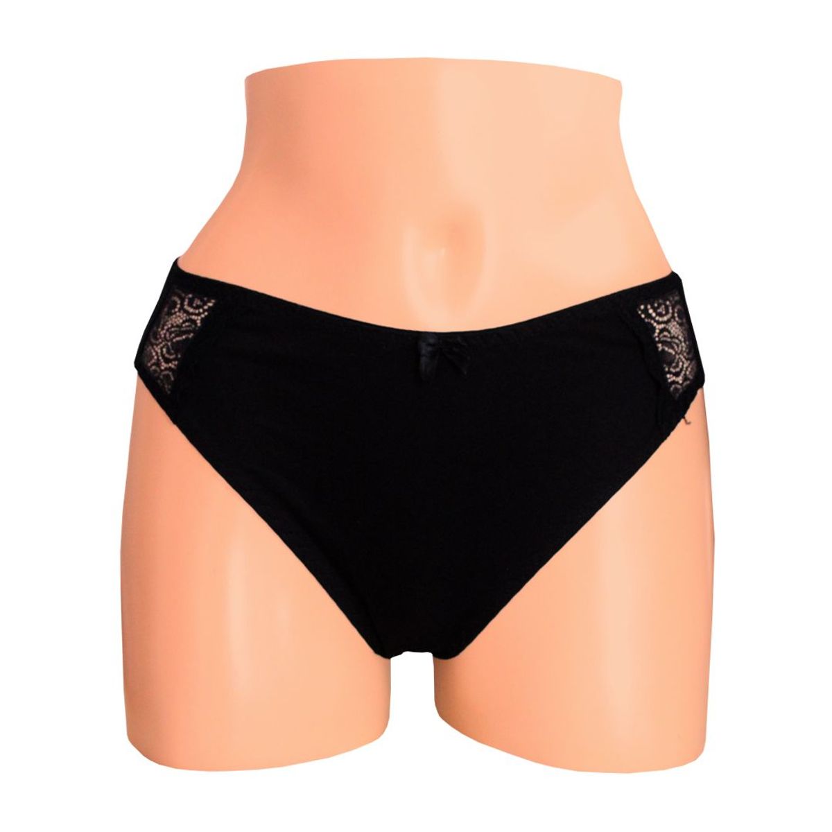 Peter Pan - Bikini Pierna Alta Negro Peter Pan