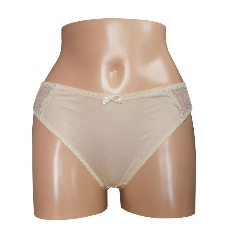 Peter Pan - Bikini Pierna Alta Beige Peter Pan