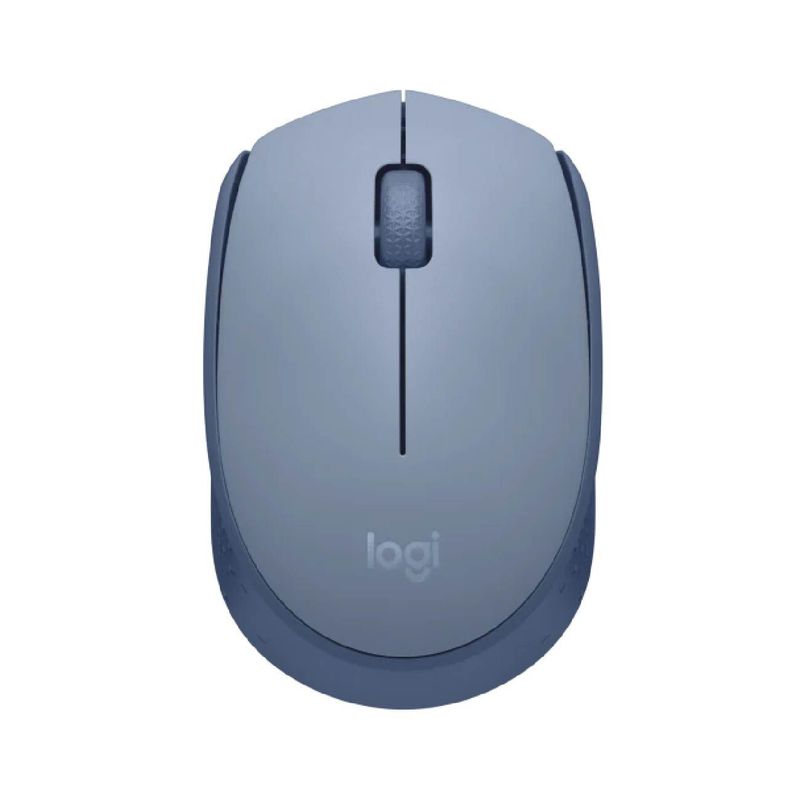LOGITECH - Mouse Logitech M170 Wireless Blue Gray