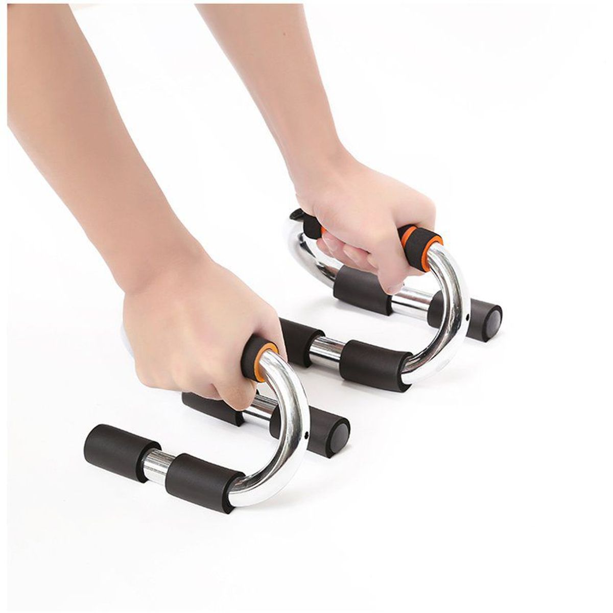 GENERICO - Barra Push Up Tipo S  Mat 6mm  Chaleco 10kg