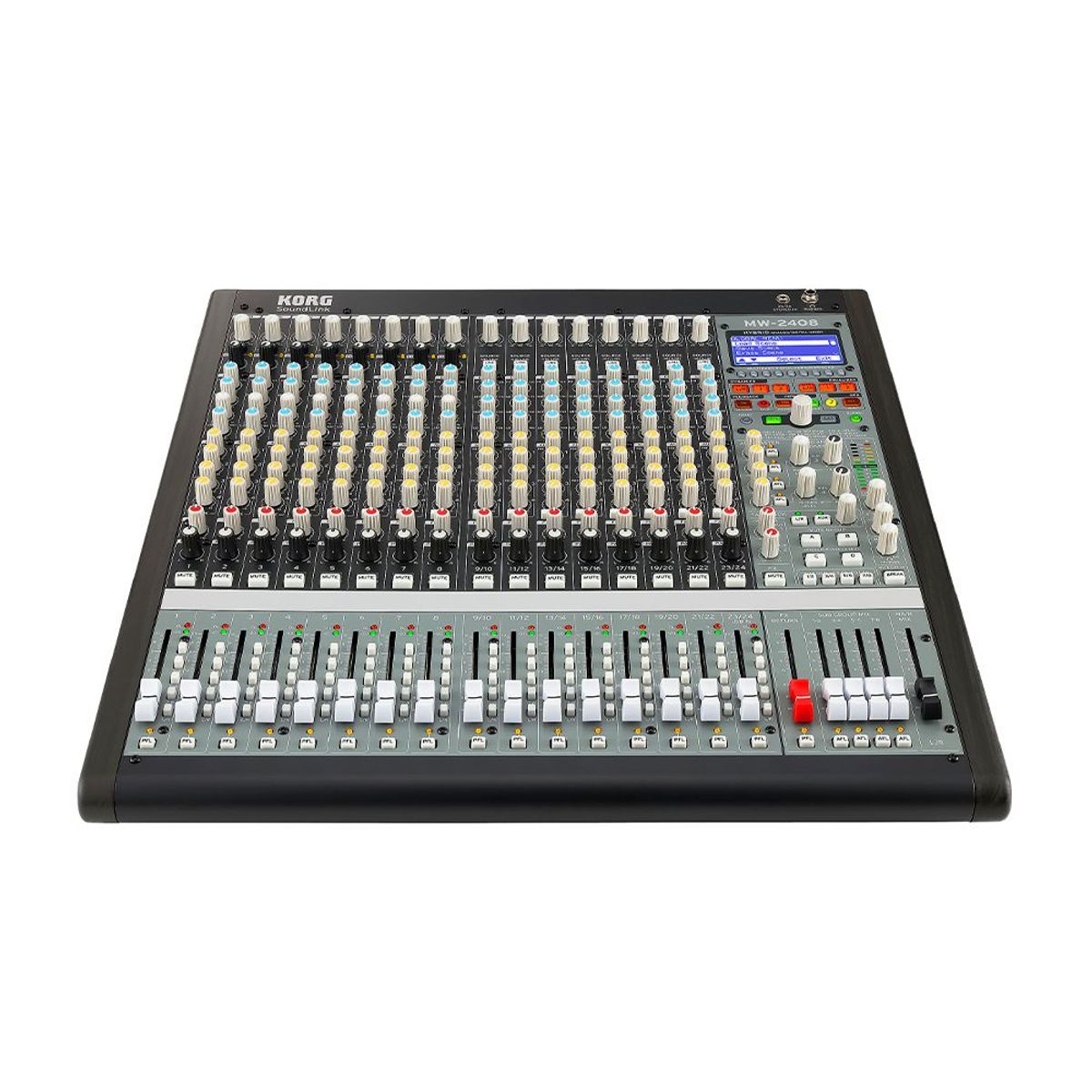 KORG - Mezclador Híbrido - KORG - SoundLink MW-2408-BK - Negro