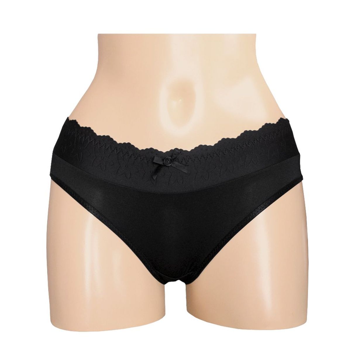 Peter Pan - Bikini Descaderado en Microfibra Peter Pan Negro