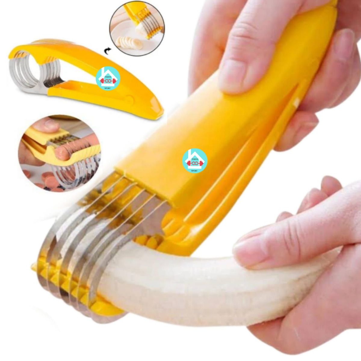 GENERICO - Rebanador de Plátanos y Alimentos Multiuso