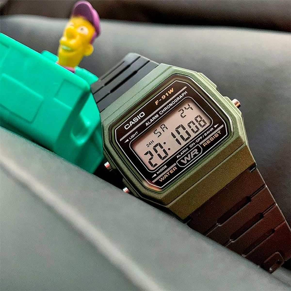 CASIO - Reloj Casio F-91WM-3A Digital