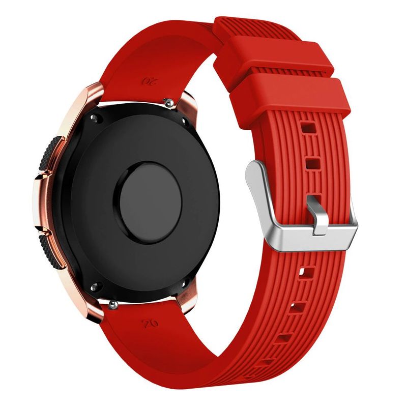 GENERICO - Correa Silicona para SAMSUNG GALAXY WATCH 5 / 5 PRO - Rojo