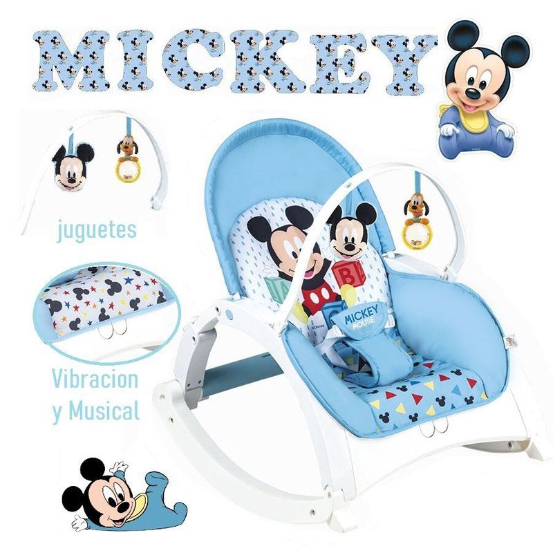 BABY - Mecedora bouncer vibrador Musical y Sonido