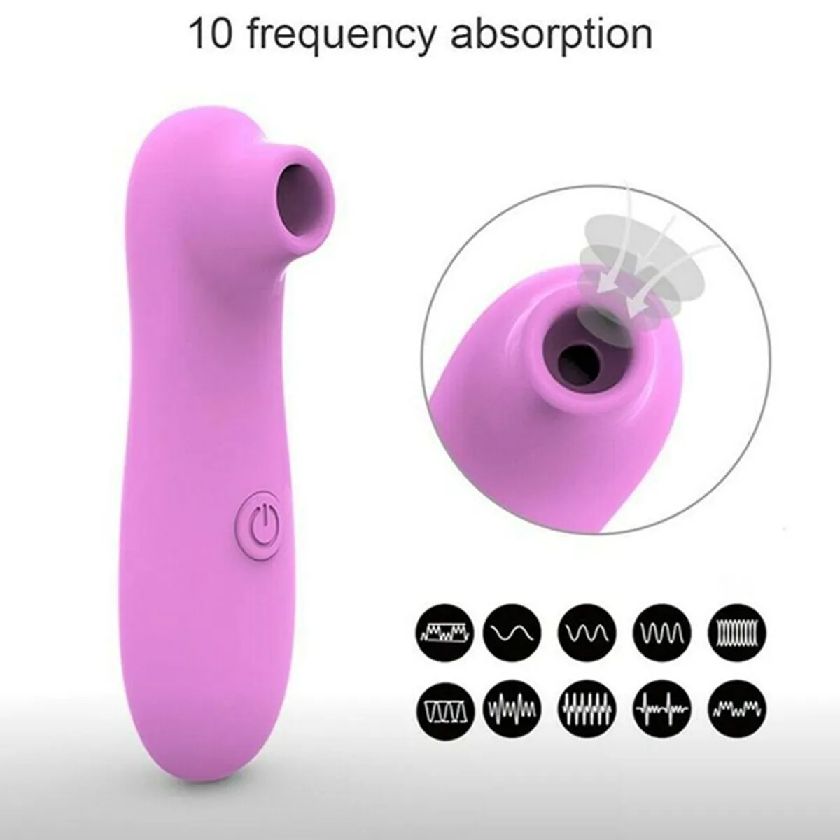 OEM - Vibrador succionador de Clitoris portatil a Pilas - Punto G