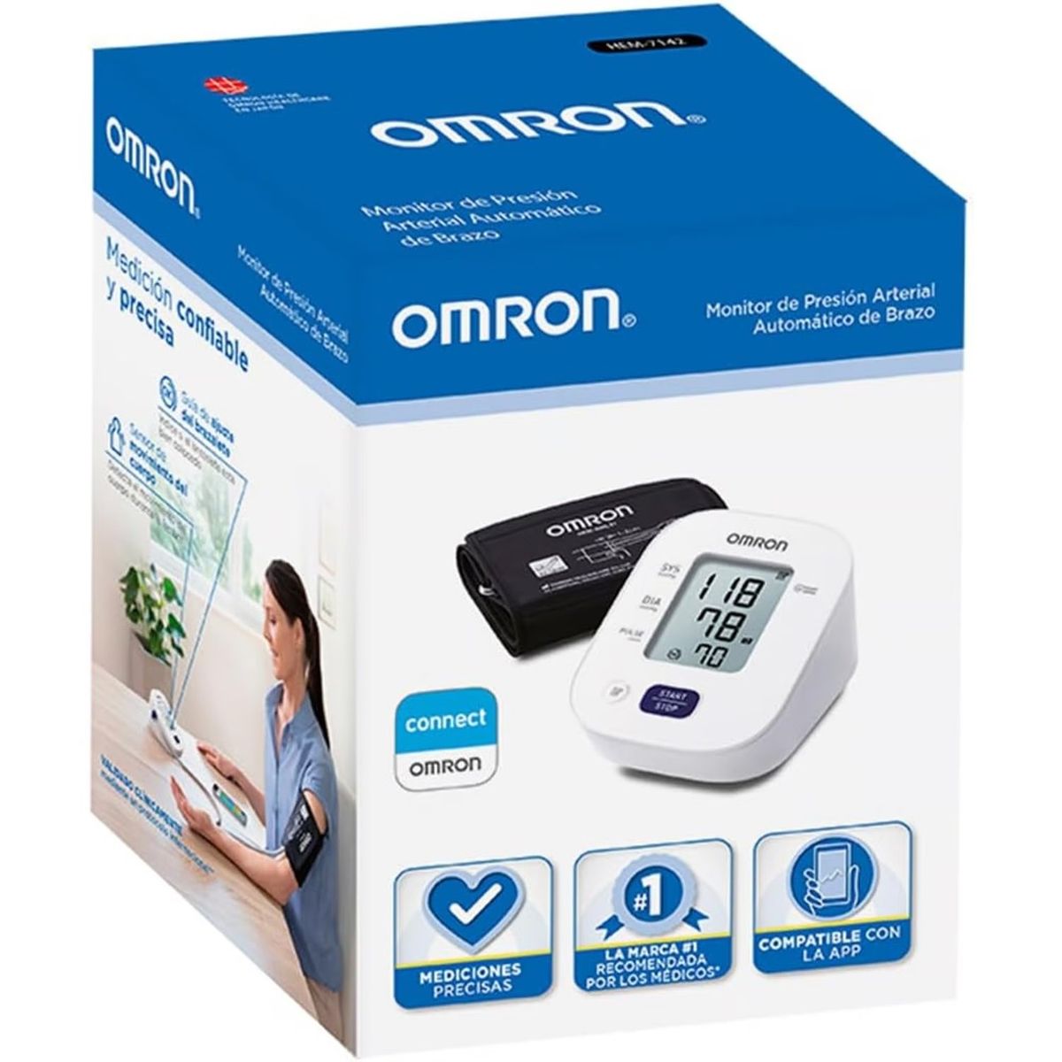 OMRON - TENSIOMETRO DIGITAL DE BRAZO OMRON  7121