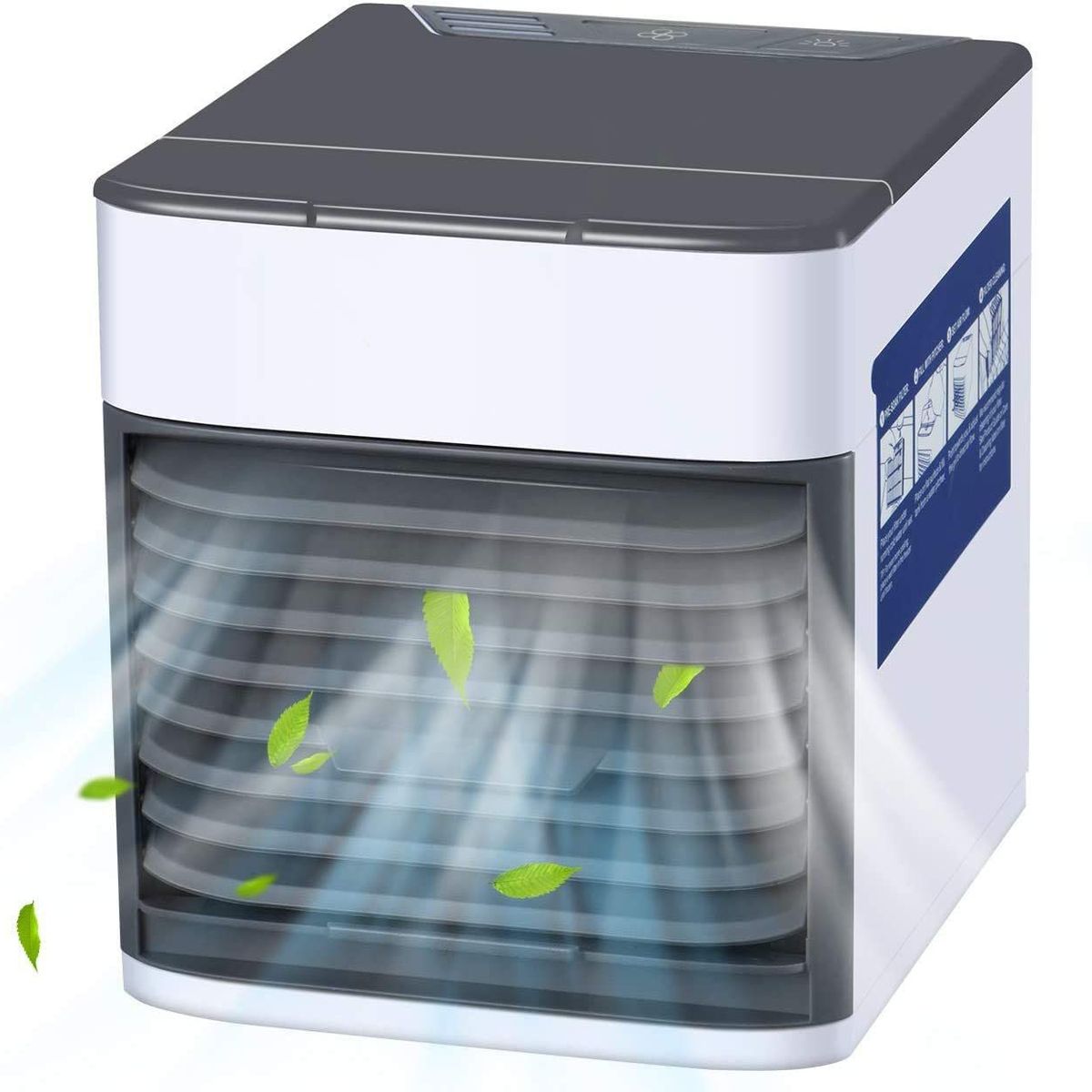 GENERICO - mini aire acondicionado enfriador portátil ventilador auto oficina