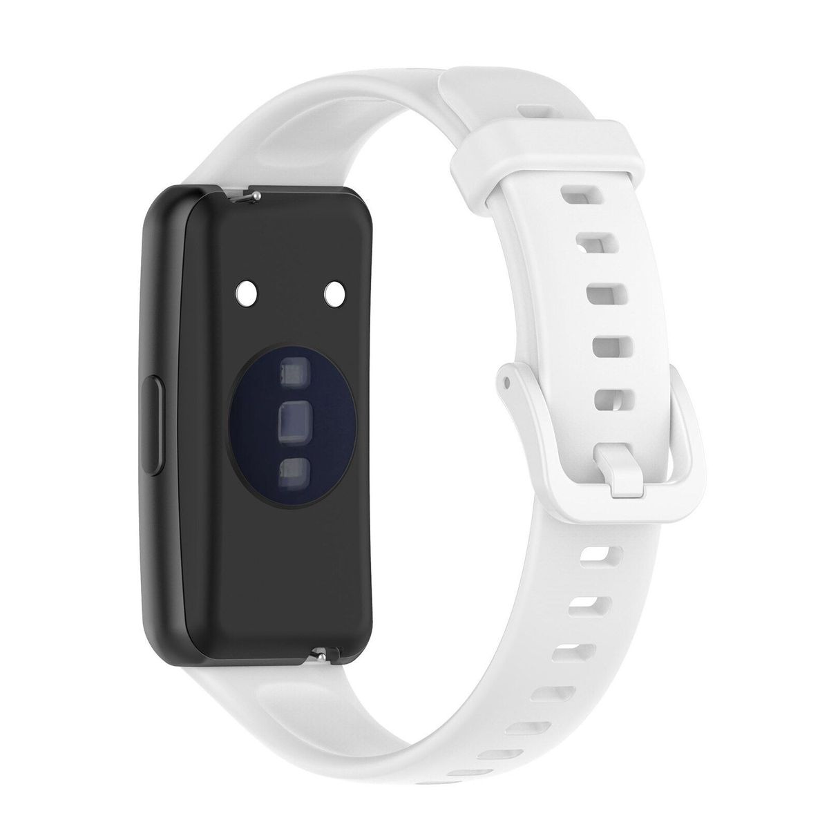 GENERICO - Correa Silicona para HUAWEI BAND 7 - Blanco