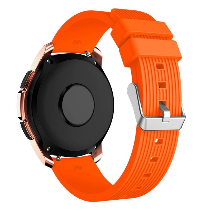 GENERICO - Correa Silicona para Samsung Galaxy Watch Active 1 / 2 - Naranja