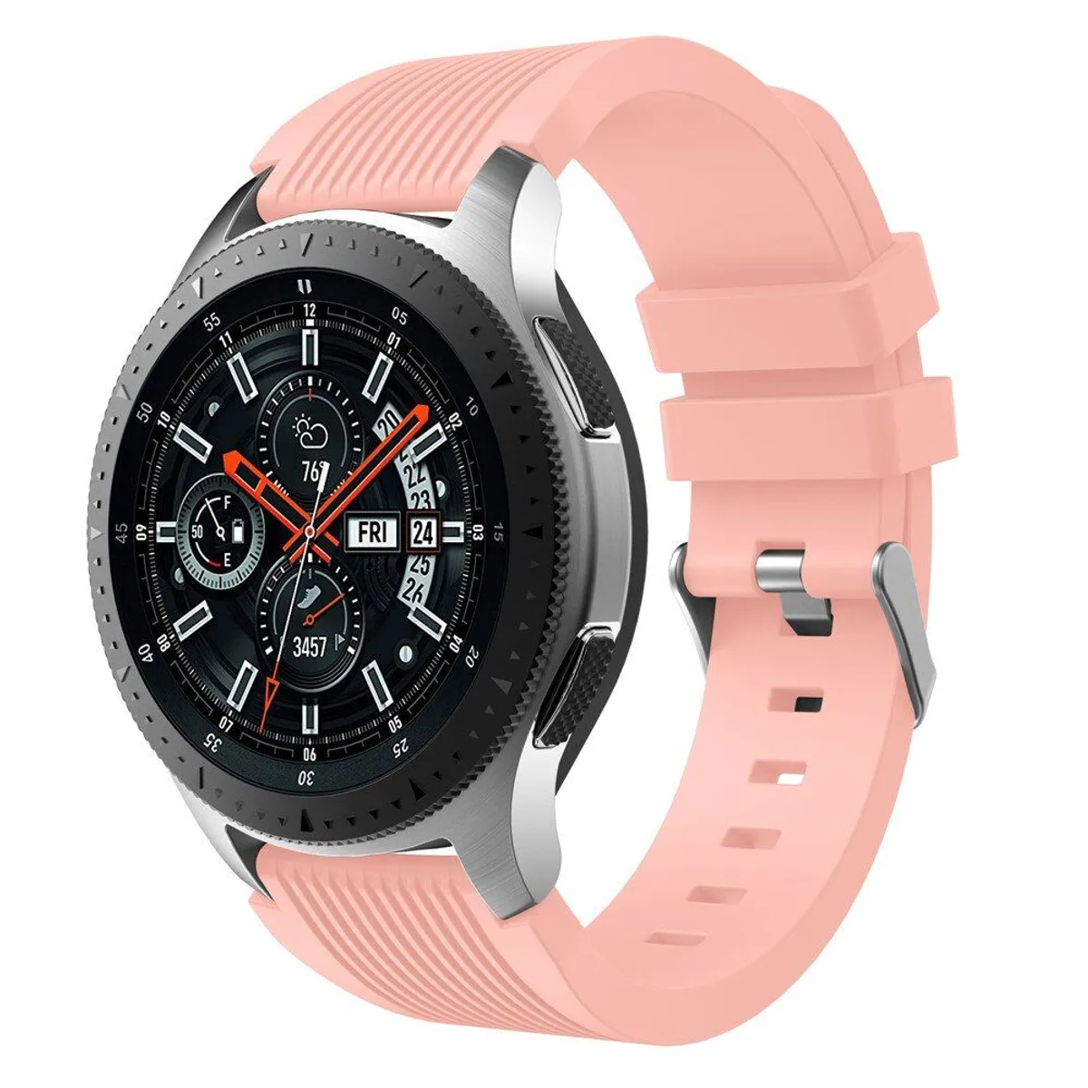GENERICO - Correa Silicona para Samsung Galaxy Watch 46mm - Frontier - Rosado