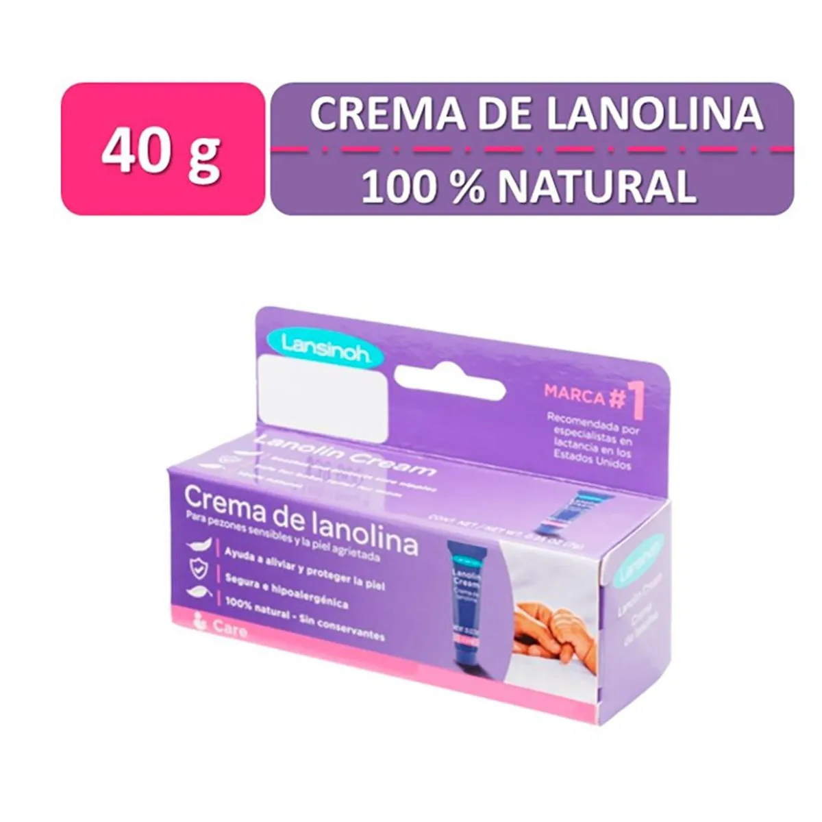 LANSINOH - Crema Lanolina 40gr Lansinoh