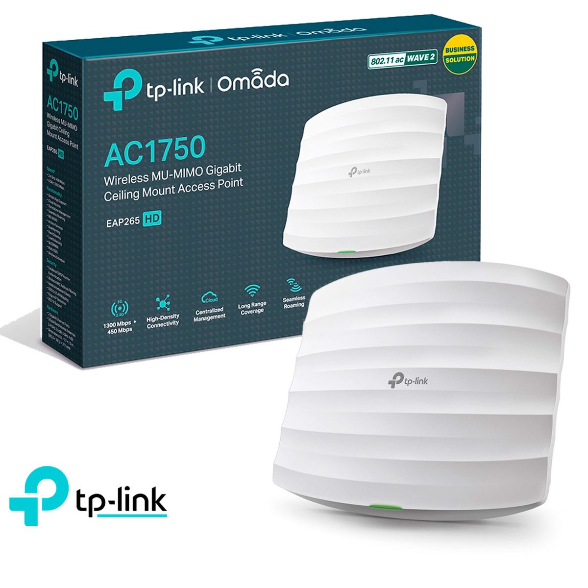 TP LINK - TP-Link EAP265HD AC1750 Wireless MU-MIMO Gigabit Access Point