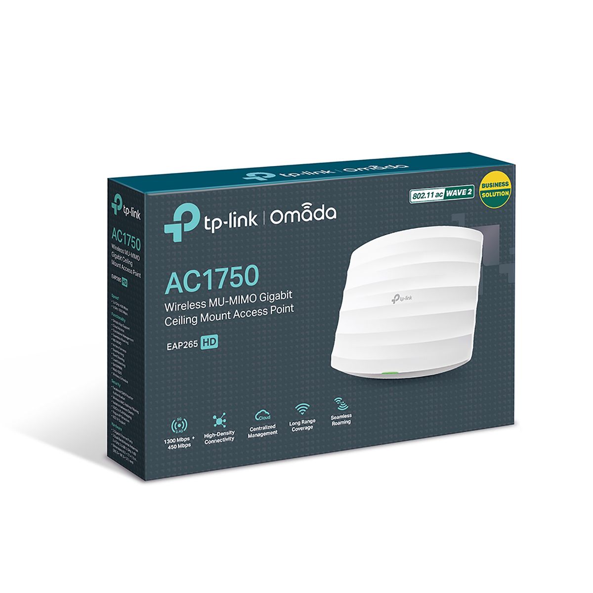 TP LINK - TP-Link EAP265HD AC1750 Wireless MU-MIMO Gigabit Access Point