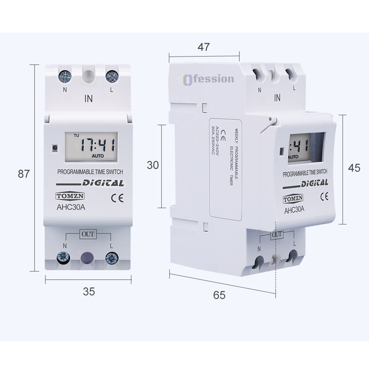 GENERICO - Interruptor Horario Digital Timer Semanal temporizador Programable