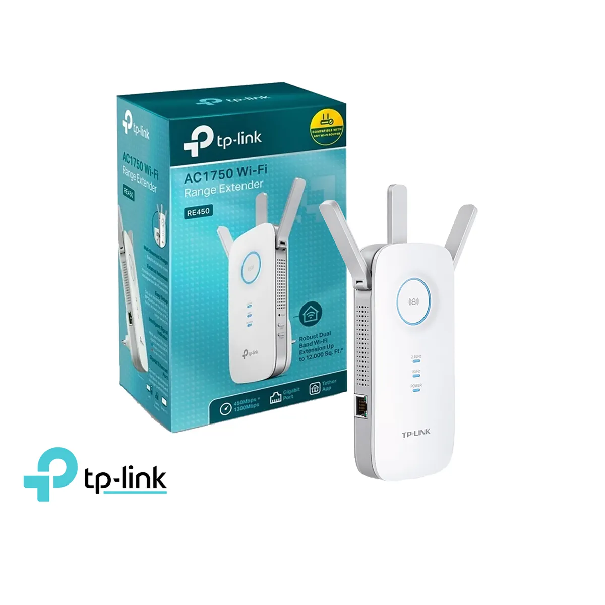 TP LINK - TP-Link Extensor de Rango Re450 WiFi Ac1750 Doble Banda