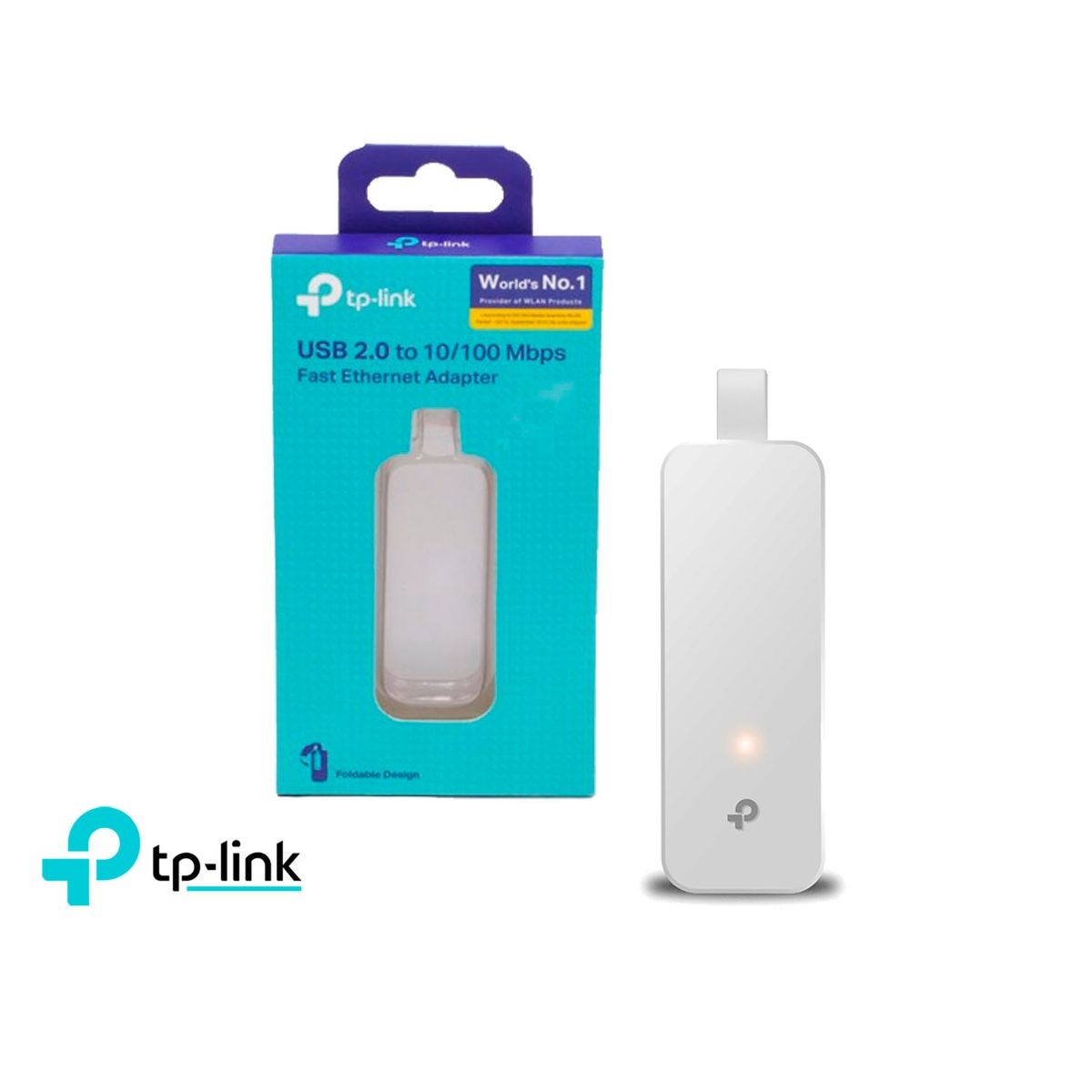 TP LINK - TP-Link Adaptador De Red UE200 Usb 2.0 a Ethernet a 100mbps